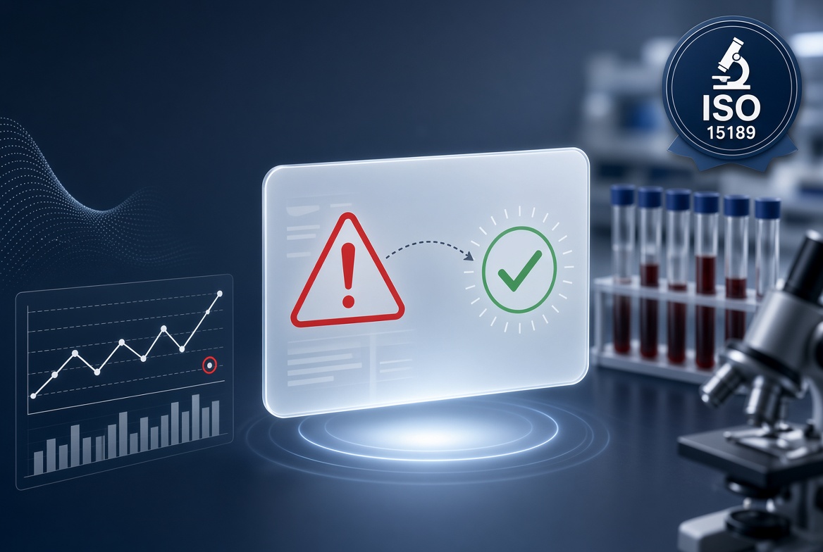 عدم انطباق در آزمایشگاه  چیست؟ راهنمای مدیریت Nonconformity بر اساس ISO 15189:2022